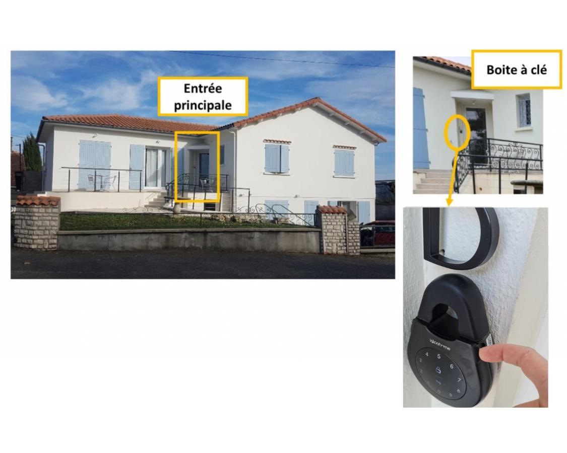 A1 Sweet Homes Angouleme L Secteur Sillac L Parking Gratuit - Animaux Acceptes エクステリア 写真